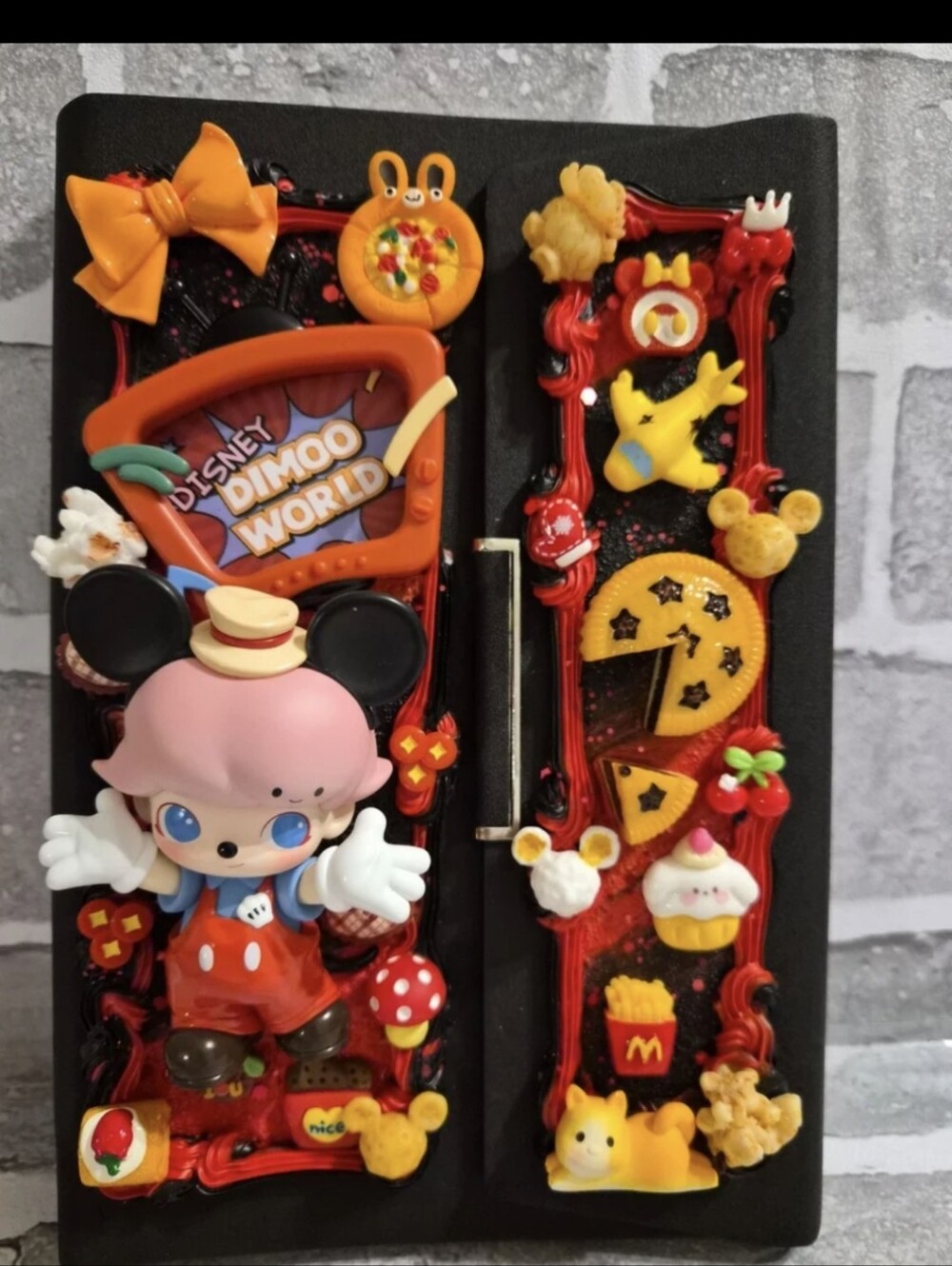 Dimoo Mickey Customized handmade Notebook - Picture 2 of 7